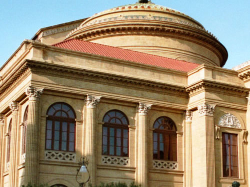 teatro massimo vittorio emanuele palermo foto